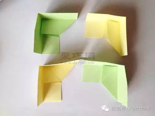 用正方形的纸折正方形盒子怎么折,正方形纸折纸盒子的折法
