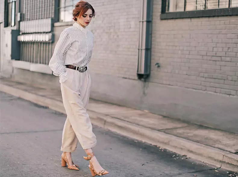 气质尖头不累脚高跟鞋百搭潮鞋,气质高跟鞋潮鞋推荐