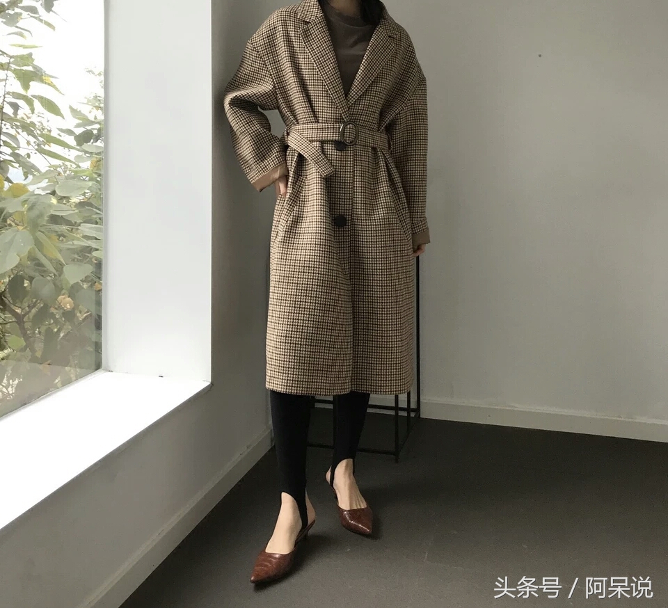 永远都在流行的千鸟格！复古时尚单品，一件就够！