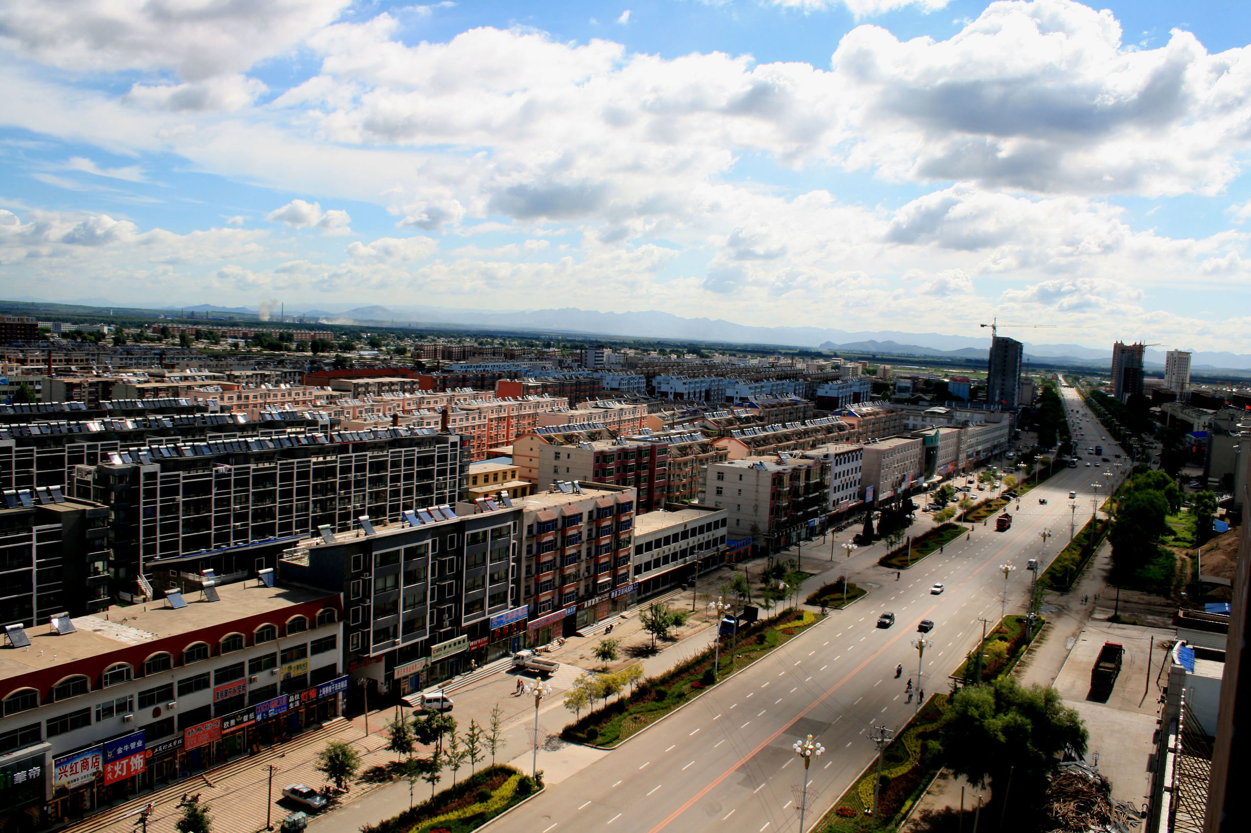 大棘城遗址在哪里,古城义县全景视频