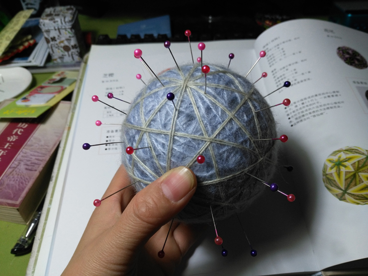 美轮美奂手鞠球制作经典教程,手鞠球制作装饰