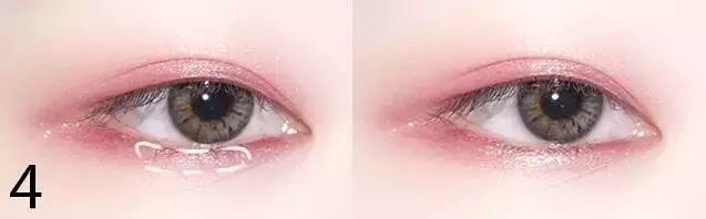 化妆眼影眼线睫毛膏的顺序,化妆眼睛先铺一层橘色眼影