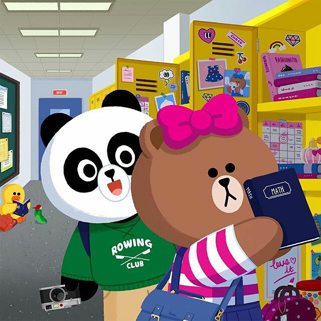 linefriends布朗熊为什么火,你对同学会的认识