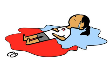 当姨妈来敲门男票别总说“Drinkmorewat”