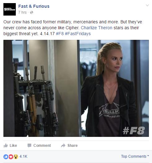 JSFamily|USA-《速8》美女反派曝光