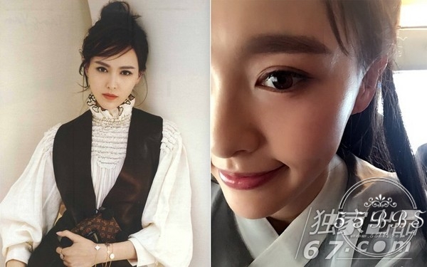 唐嫣的美瞳真不算什么戚薇昆凌的那才叫“花样百出”