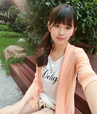 大脸长发刘海怎么剪最好看,长发大脸无刘海扎发