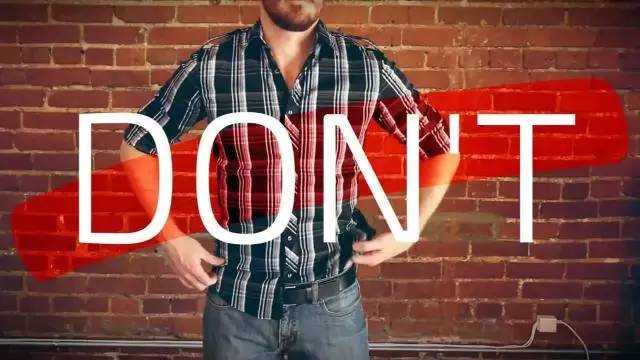 男人必须知道的几个穿衣小技巧,男人穿衣错误示范