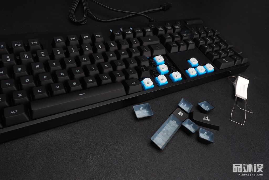 罗技G810机械键盘拆解评测——Romer-G机械轴体验