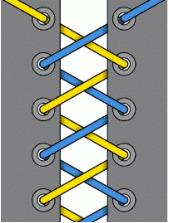 小白鞋双鞋带怎么系好看,小白鞋的鞋带怎么系好看