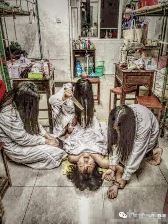 笔仙和贞子恐怖毕业照,恐怖毕业照贞子