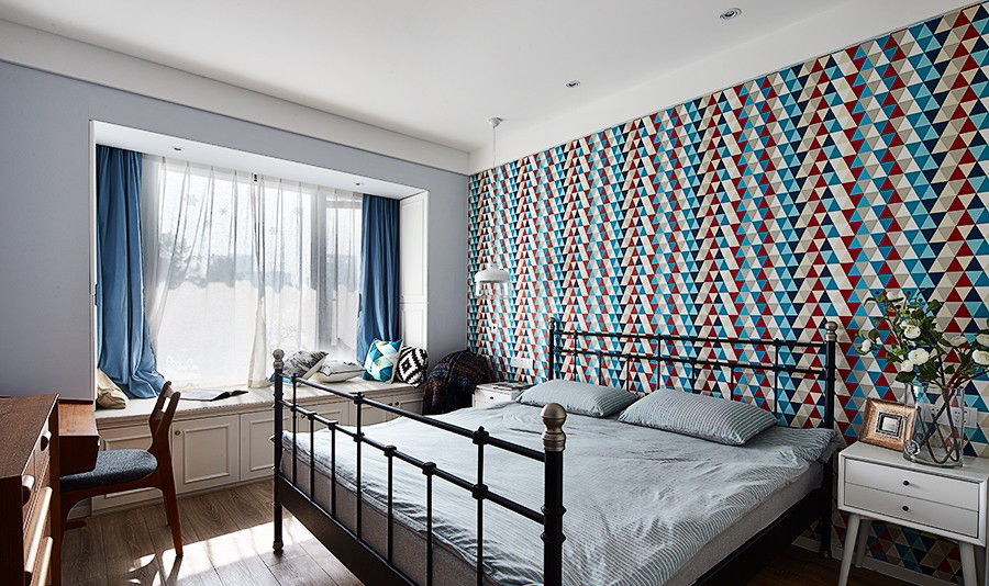 自粘壁纸起泡怎么解决,新房子贴壁纸墙面怎么处理