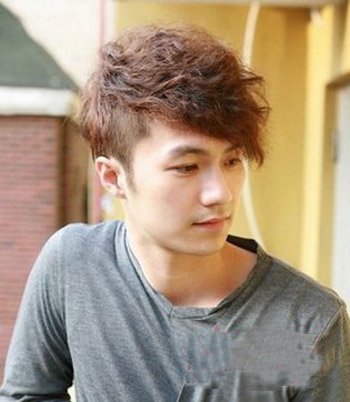 英气烫发,最时尚的男士烫发发型图片大全集