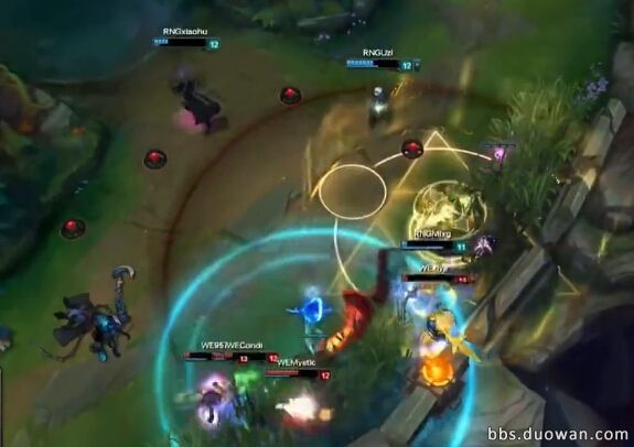 mata和uzi下路组合,18年rng打g2uzi