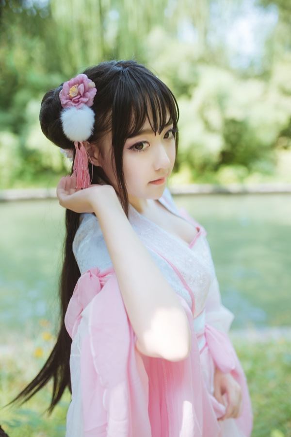 花千骨cos小花千骨,花千骨cosplay小骨