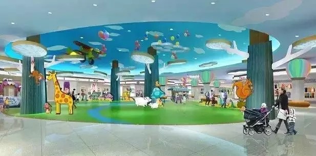 深圳大沙河生态长廊儿童乐园,深圳罗湖宝能环球汇儿童乐园