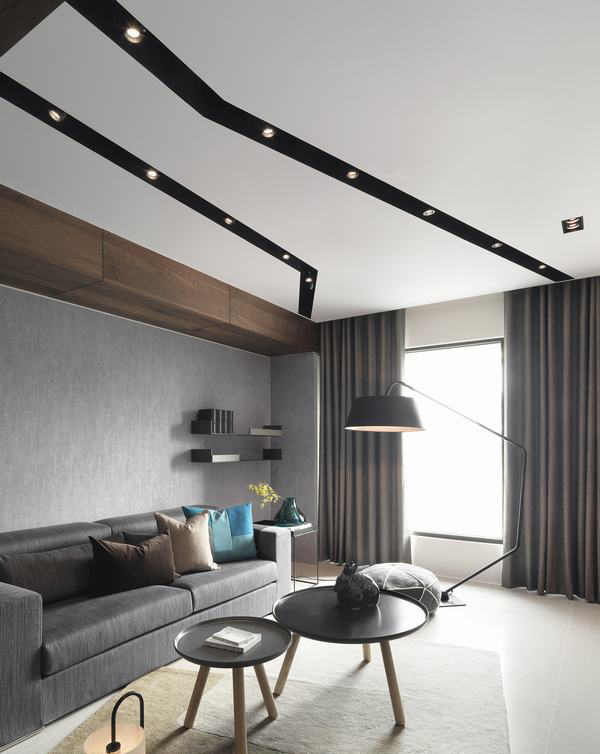 2023最新款吊顶效果图简单大气,客厅不吊顶装修效果图