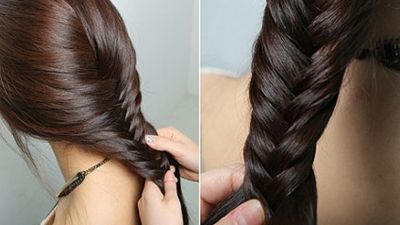 猫耳朵发型编织方法,现在最流行的发型编织方法