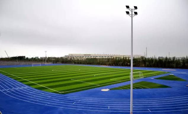 天呐青岛新九中“燃爆”了！英伦范儿、德国标准球场、配有西餐厅比老校区大了5倍！