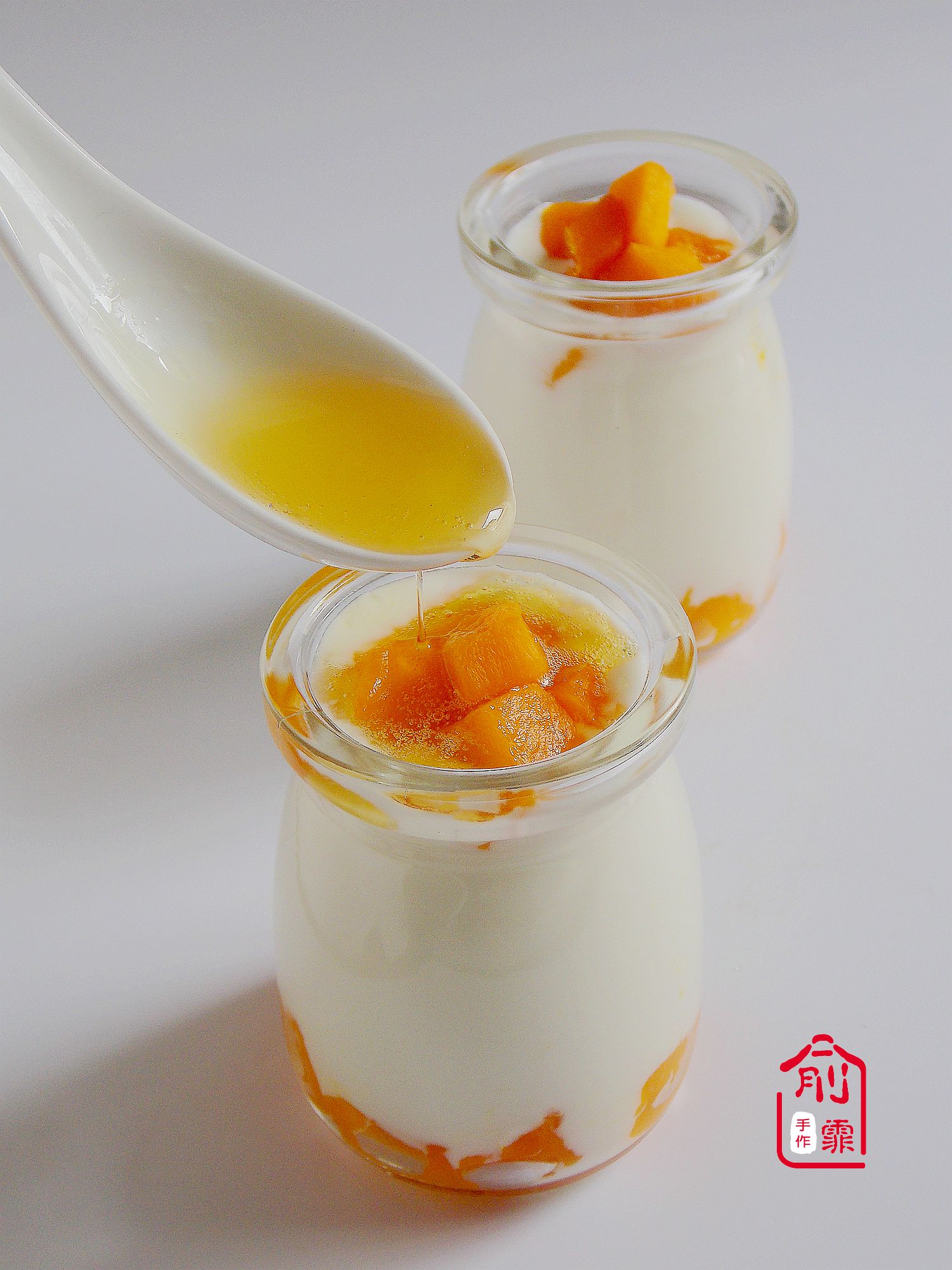 酸奶拉花家常做法,酸奶拉花详细做法