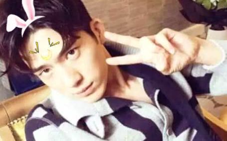 井柏然男装周放大招这美少女战士同款刘海可不是闹的