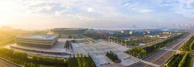 威海文登鸟巢体育馆,文登露天体育馆