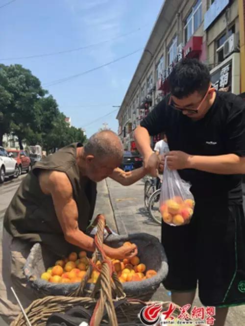 烟台大爷卖樱桃,樱桃大爷卖杏