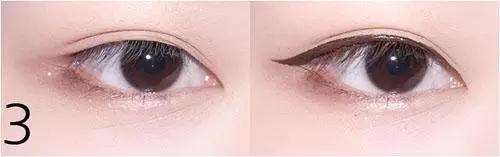 棕色眼线怎么画好看单眼皮,棕色眼睛适合什么颜色眼线