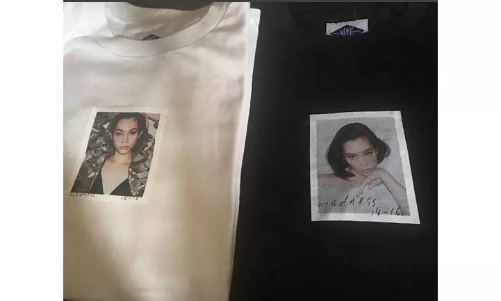 madness水原希子t恤,水原希子纽约时装周