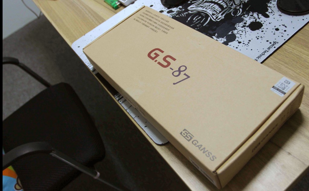 ganss87键盘拆解,ganss键盘青轴