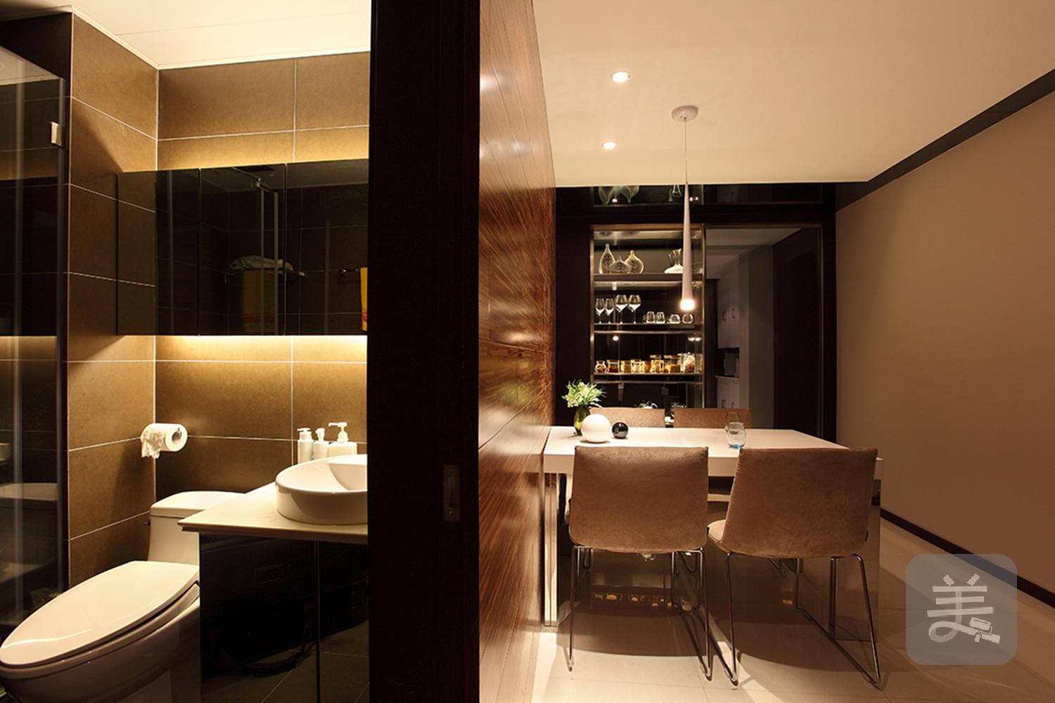 [案例]董小军华公馆上海二室二厅小户型经典案例