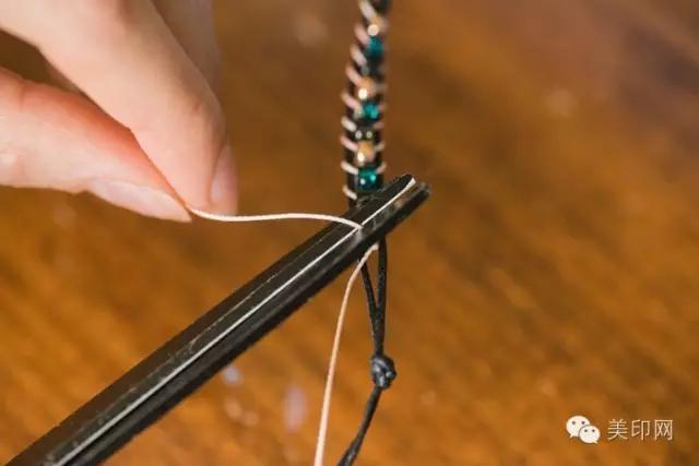 小众欧美复古串珠手链教程,珠子diy手链图片波西米亚风