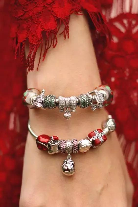 如何搭配pandora手链,pandora手链配件