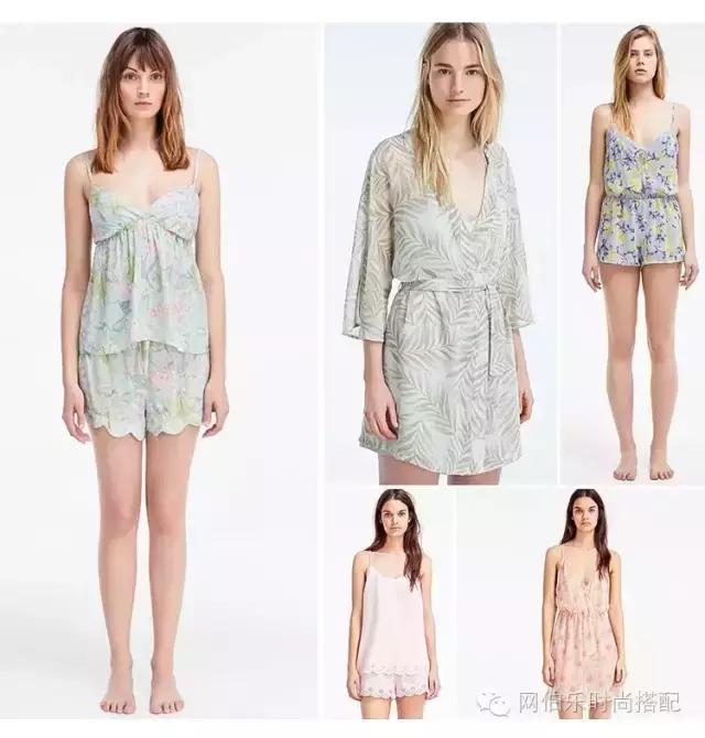 慵懒风宽松睡衣,宽松慵懒风睡衣