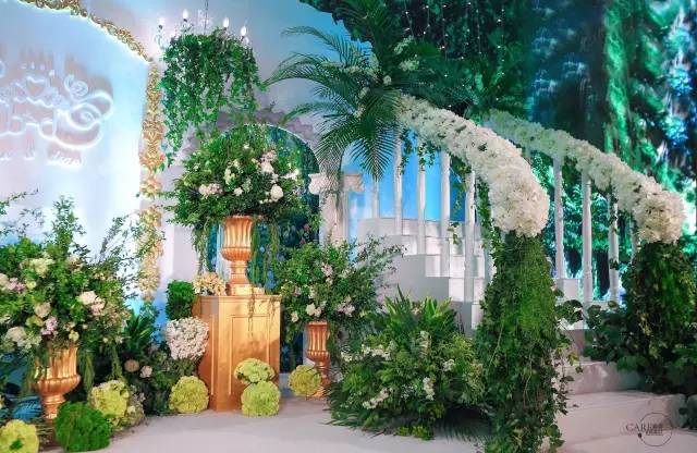 森系婚礼案例,独一无二的浪漫森系婚礼