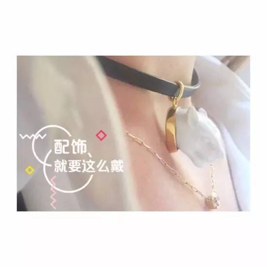 项链女款高级感轻奢小众百搭配饰,男生戒指配饰推荐小众高级款