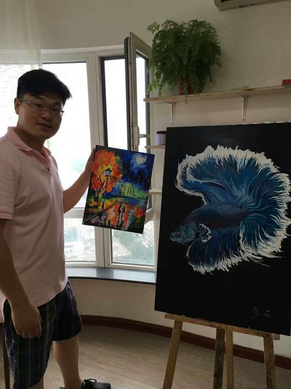 在青蓝树培养艺术“细菌”