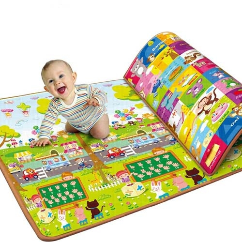 孩子使用爬行垫好吗,孩子爬行垫好吗