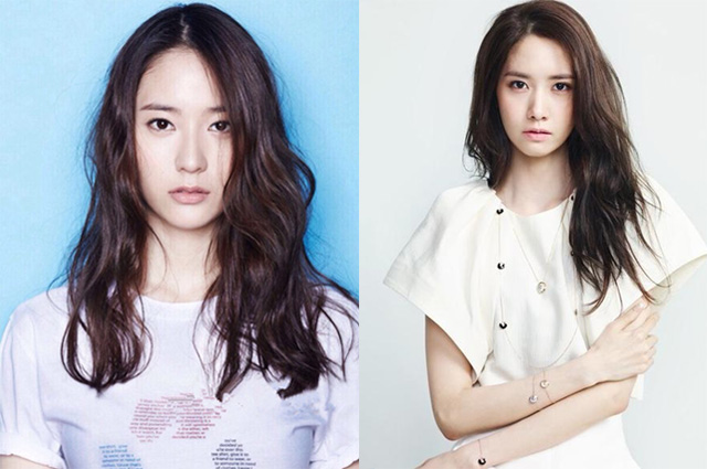 韩系妆容氛围感发型,韩国潮色发型