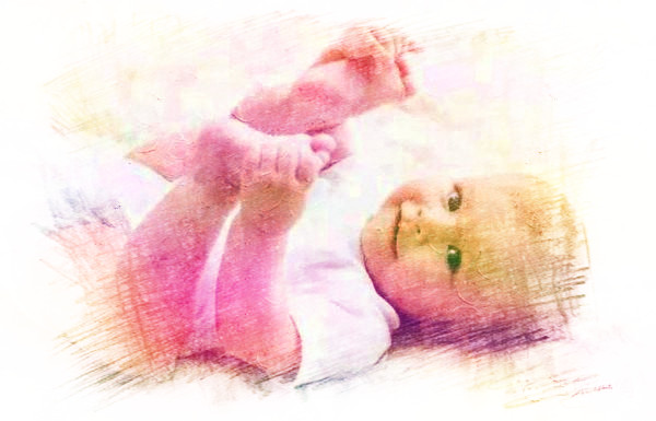 宝宝刚出生常规检查把爸爸吓坏了,刚出生的时候把家人吓坏了