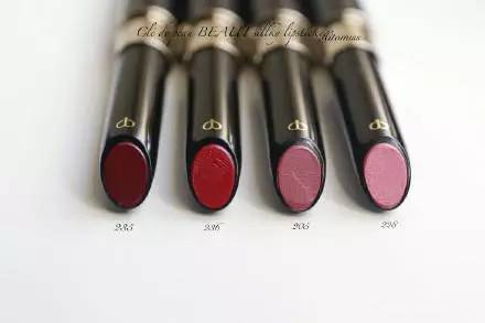 黑管口红哪个颜色好看,大牌细管口红