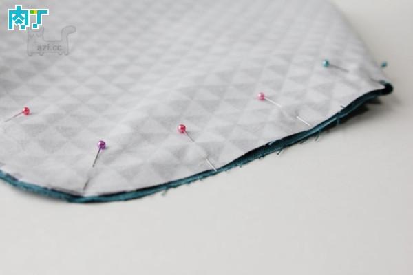 信封式手拿包布艺,布艺钱包的缝制方法图解