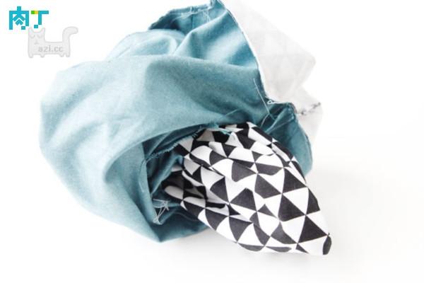 信封式手拿包布艺,布艺钱包的缝制方法图解