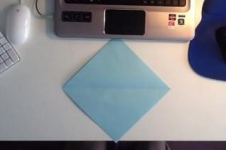 折纸小老鼠简单折纸教程,小老鼠的折纸方法