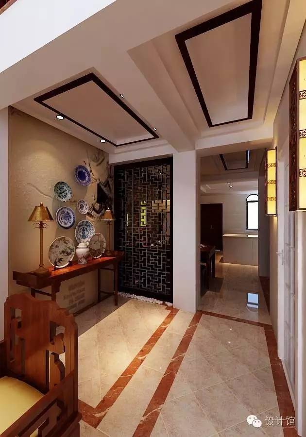 进门就是长廊怎么做隔断,大门隔断轻奢