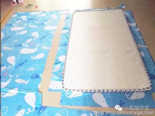 床笠式沙发套全包,床改沙发套