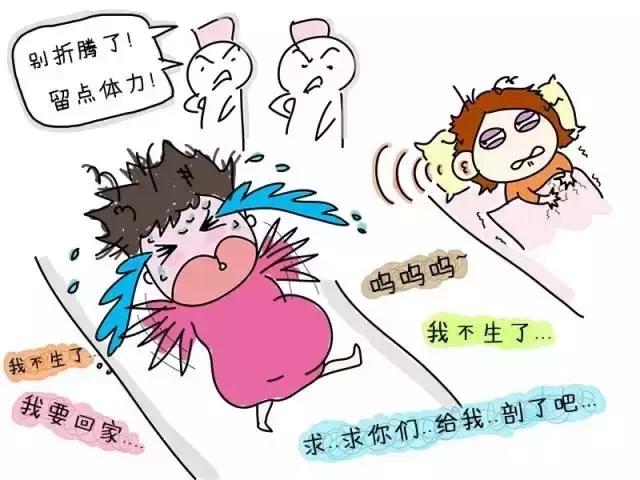 生孩子的过程到底是怎样的？漫画来告诉你