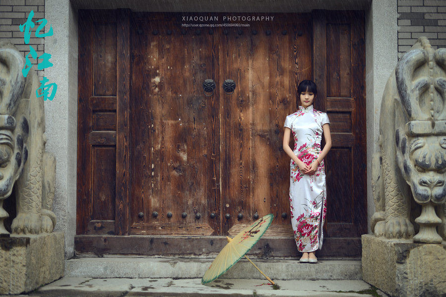 忆江南旗袍,国风改良旗袍忆江南