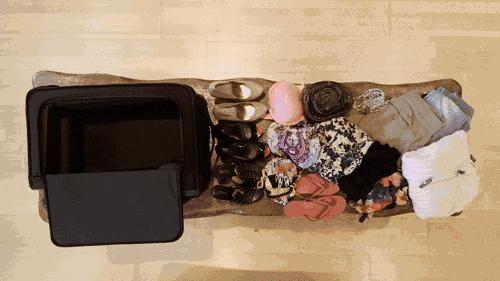 行李箱好看又实用多功能,女生出差旅行必备神器