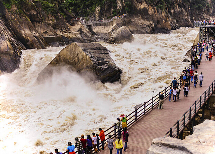 丽江虎跳峡的来历传说